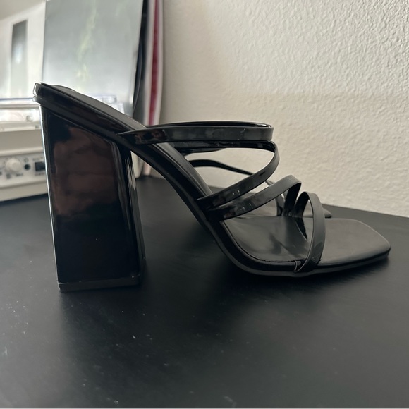 Black Heel Mules - Picture 1 of 4